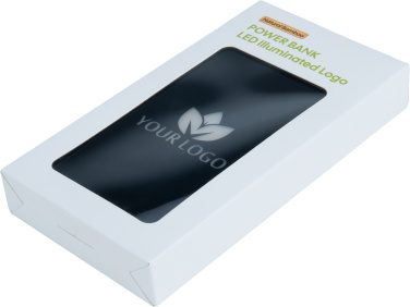 Logotrade Geschäftsgeschenke das Foto: Powerbank 5000 mAh mit beleuchtetem Logo