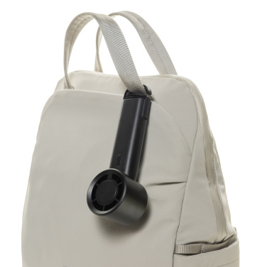 Logotrade Firmengeschenke das Foto: Twist wiederaufladbarer tragbarer Ventilator aus RCS rABS