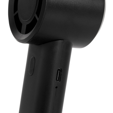 Logotrade Werbegeschenke das Foto: Twist wiederaufladbarer tragbarer Ventilator aus RCS rABS