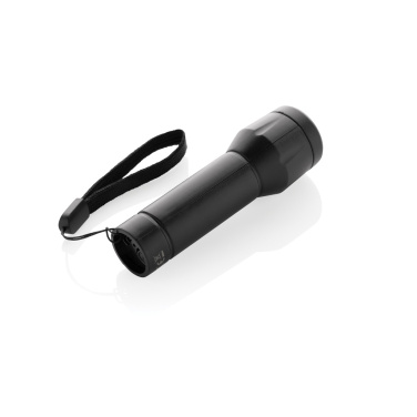 Logotrade Logogeschenke das Foto: Flara USB-aufladbare Taschenlampe aus RCS recyceltem ABS