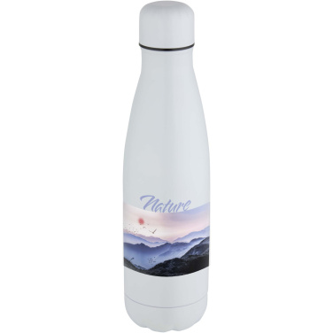 Logotrade Werbeartikel das Foto: Cove 500 ml vakuumisolierte Sublimation Trinkflasche aus Edelstahl