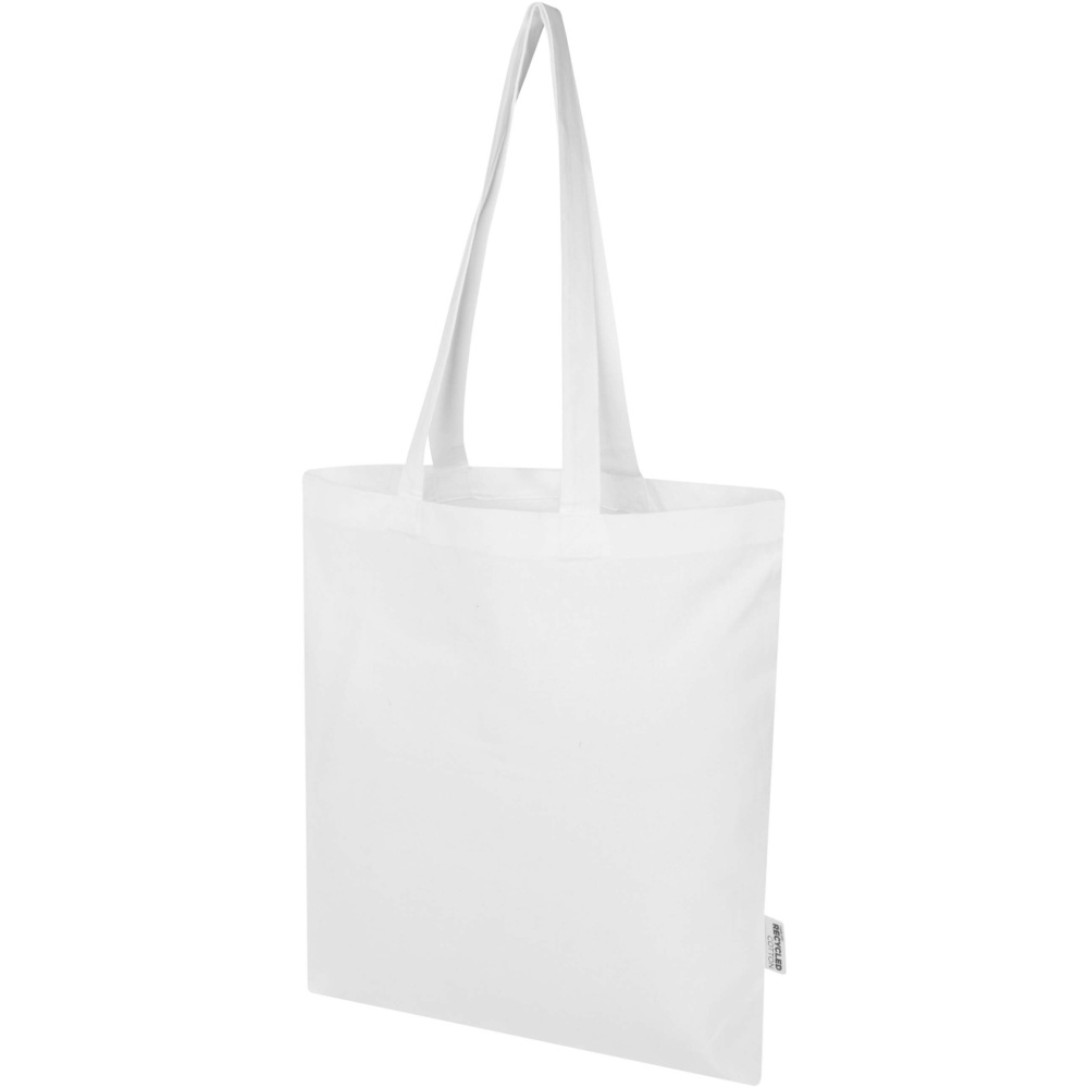 Logotrade Geschäftsgeschenke das Foto: Peru Blend 180 g/m² Tragetasche aus GRS recycelter Baumwolle 7L