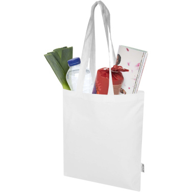 Logotrade Firmengeschenke das Foto: Peru Blend 180 g/m² Tragetasche aus GRS recycelter Baumwolle 7L