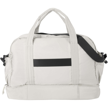 Logotrade Werbegeschenke das Foto: Puffer GRS recycelte Reisetasche mit isoliertem Boden 30L