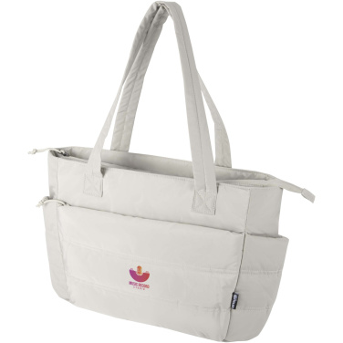 Logotrade Werbegeschenke das Foto: Puffer 15,6" GRS recycelte Laptoptragetasche 18L