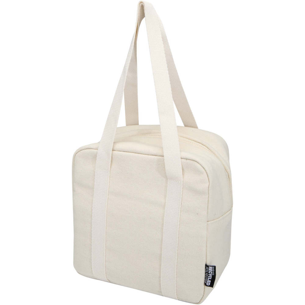 Logotrade Geschäftsgeschenke das Foto: Recanvas GRS recycelte Lunchkühltasche 5L