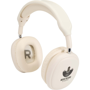 Logotrade Firmengeschenke das Foto: Alzir Over-Ear Wireless Bluetooth® Headset aus recyceltem Kunststoff