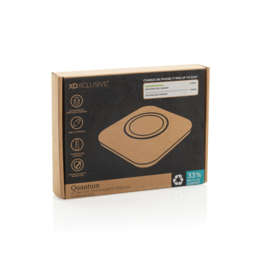 Logotrade Logogeschenke das Foto: Quantum Ultra-Fast 25W magnetisches Wireless-Charging-Pad