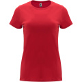 Capri T-Shirt für Damen, Rot