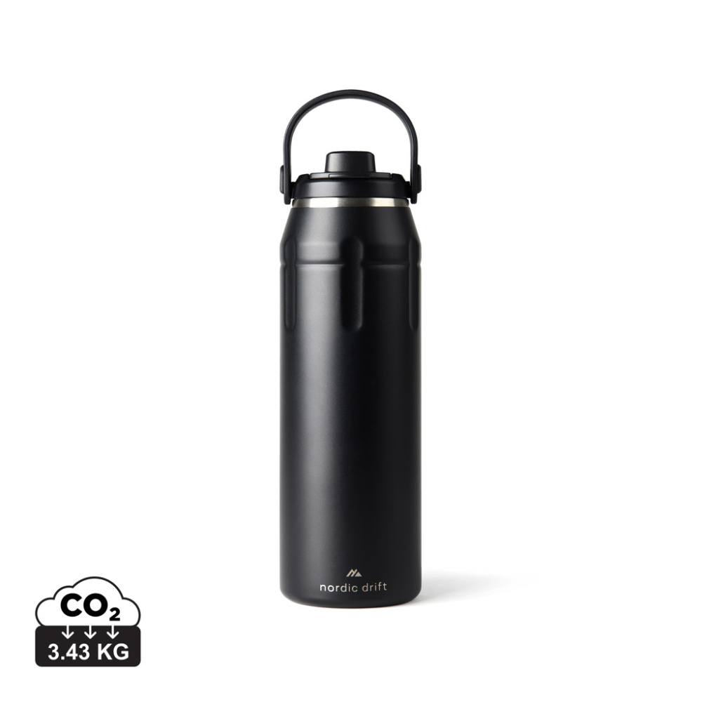 Logotrade Firmengeschenke das Foto: Nordic Drift trail Isolierte RCS Sportflasche 940ml