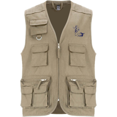 Logotrade Logogeschenke das Foto: Venera Arbeitsweste mit V-Ausschnitt und mehreren Taschen, 200 g/m2