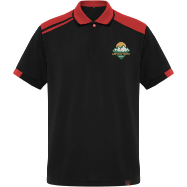 Logotrade Firmengeschenke das Foto: Samurai Kurzärmeliges Poloshirt mit antibakterieller Wirkung, 160 g/m2, unisex 