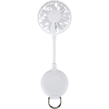 Logotrade Werbegeschenke das Foto: Ventio Magnetischer, tragbarer Ventilator aus recyceltem Kunststoff