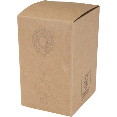 Logotrade Werbegeschenke das Foto: Ventio Magnetischer, tragbarer Ventilator aus recyceltem Kunststoff