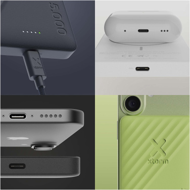 Logotrade Werbeartikel das Foto: Xtorm Go2 15 W, 5000 mAh kabellose Powerbank