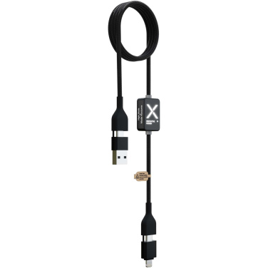 Logotrade Werbegeschenke das Foto: SCX.design C32 60W Ladekabel mit Schalter und Leuchtlogo