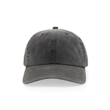 Logotrade Firmengeschenke das Foto: BEAU AWARE™ Washed 6-Panel Kappe aus 270gr/m² Baumwolltwill