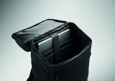 Logotrade Logogeschenke das Foto: 15" PU Laptop-Rucksack