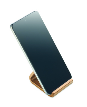 Logotrade Logogeschenke das Foto: Smartphone-Halter Holz
