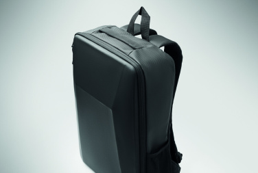 Logotrade Geschäftsgeschenke das Foto: 15" Hartschalen-RPET-Rucksack