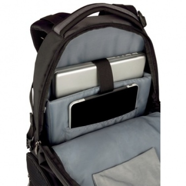 Logotrade promotional item picture of: TRANSIT 16` computer backpack 64014010  color black