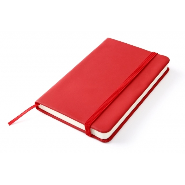 Logotrade promotional items photo of: Notebook A6 Lübeck, red
