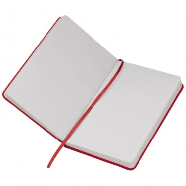 Logotrade promotional giveaways photo of: Notebook A6 Lübeck, red