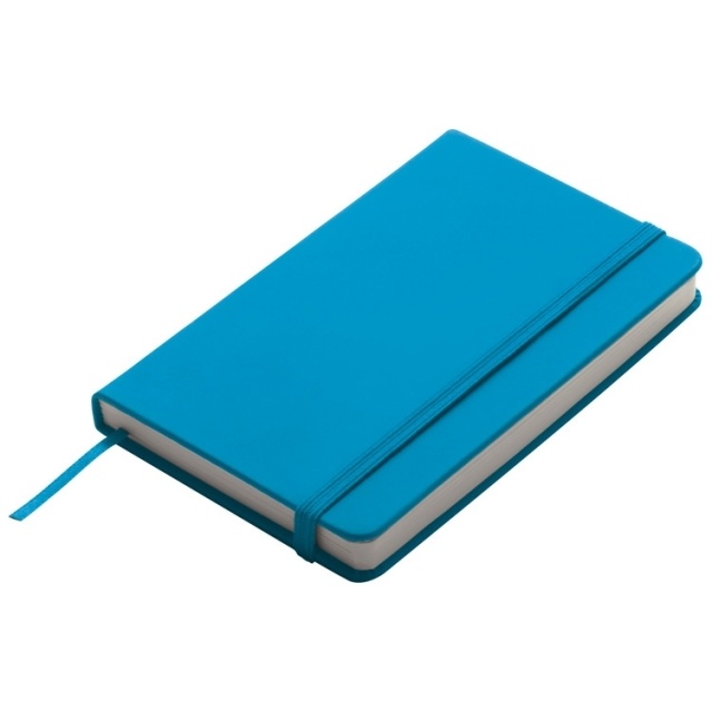 Logotrade promotional giveaways photo of: Notebook A6 Lübeck, teal