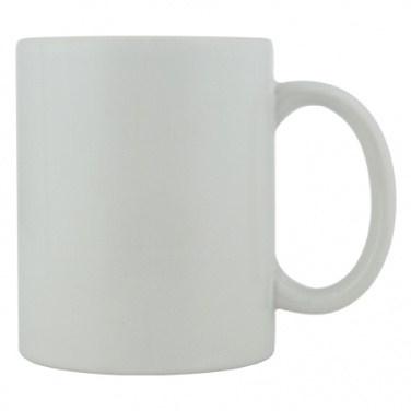 Logo trade promotional items picture of: Ceramic mug Monza, white