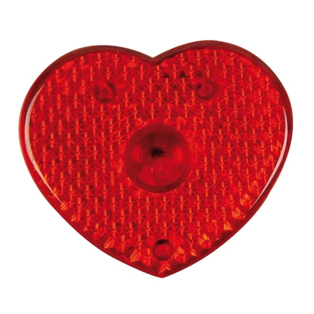 Logotrade promotional merchandise picture of: Flashing light clip 'Cincinnati', red