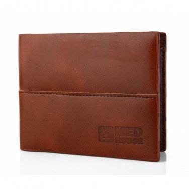 Logotrade advertising product picture of: Mens wallet Glendale, brown
