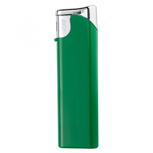 Logo trade advertising product photo of: Electronic lighter 'Knoxville'  color green