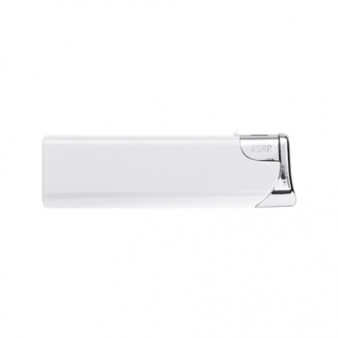 Logotrade promotional giveaway picture of: Electronic lighter 'Knoxville'  color white