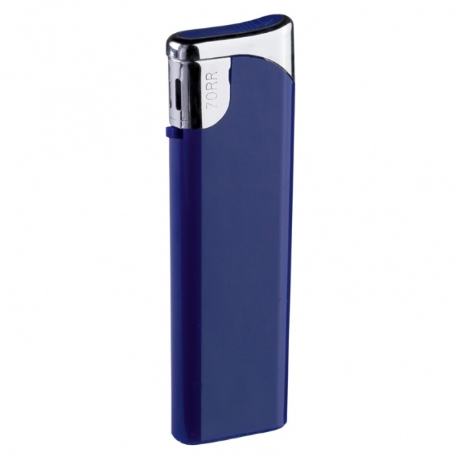 Logotrade promotional item picture of: Electronic lighter 'Knoxville'  color blue