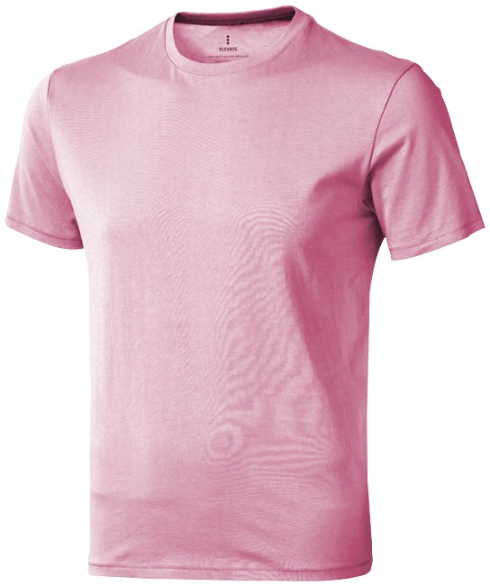 Logo trade promotional giveaways image of: T-shirt Nanaimo light pink