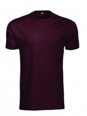 #4 T-shirt Rock T, burgundy