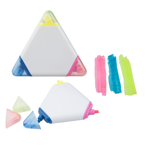 Logotrade promotional giveaways photo of: Highlighter, triangular