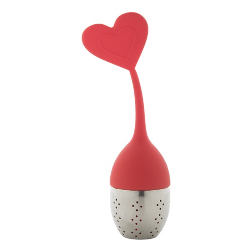Logotrade promotional item picture of: Tea infuser Hearth, red
