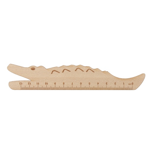 Logo trade promotional items image of: wooden ruler