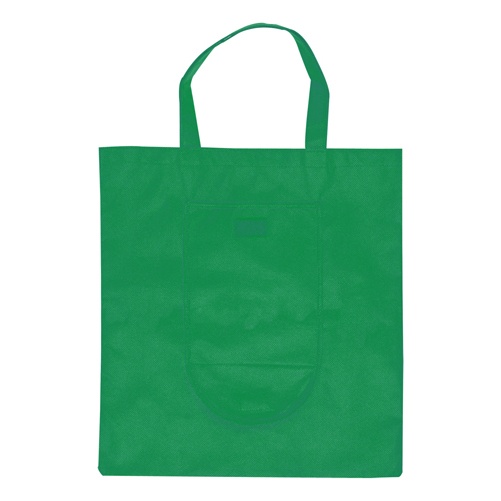 Logo trade promotional item photo of: Foldable shopping bag, green