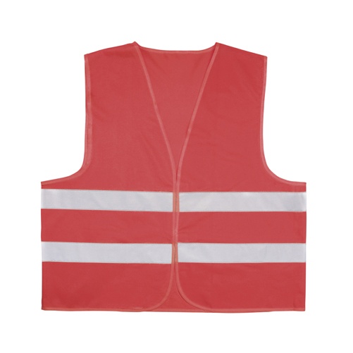 Logo trade promotional merchandise picture of: Visibility vest, red