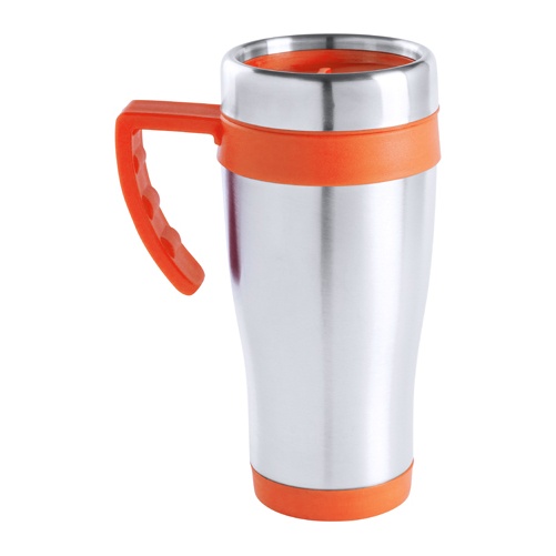 Logo trade corporate gifts picture of: thermo mug AP781216-03 orange