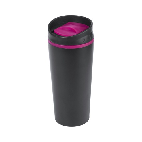 Logo trade corporate gift photo of: thermo mug AP781394-25 pink