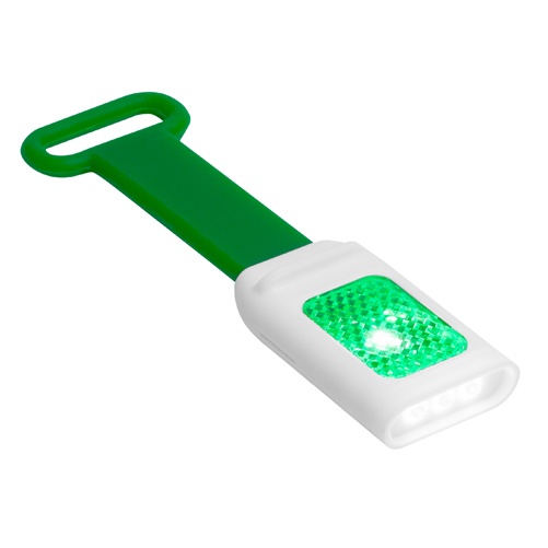 Logo trade promotional merchandise photo of: flashlight AP741600-07 green