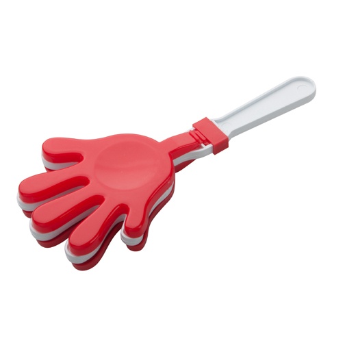 Logo trade promotional merchandise picture of: clapper AP761436-05 red