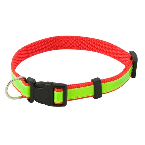 Logotrade promotional item image of: visibility dog's collar AP731482-05 red