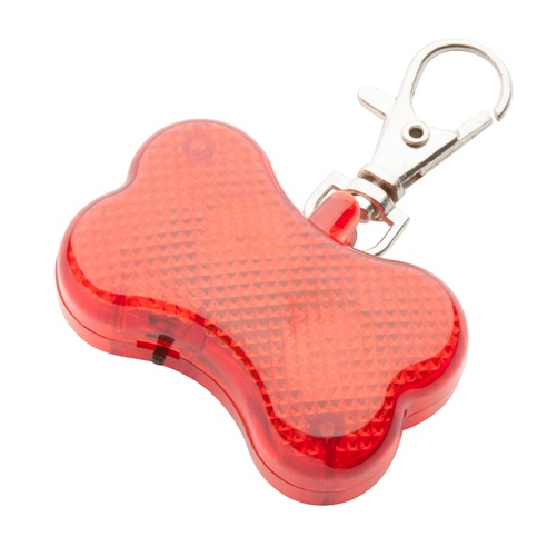 Logo trade promotional gifts picture of: pet safety light AP810382-05 red