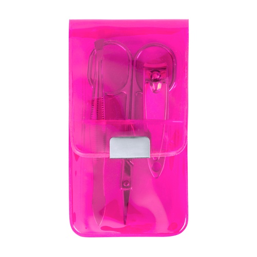 Logo trade advertising products picture of: manicure set AP741780-25 pink