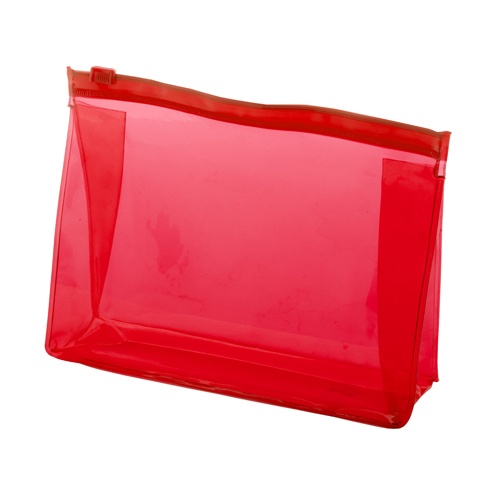 Logo trade promotional gift photo of: cosmetic bag AP781081-05  red