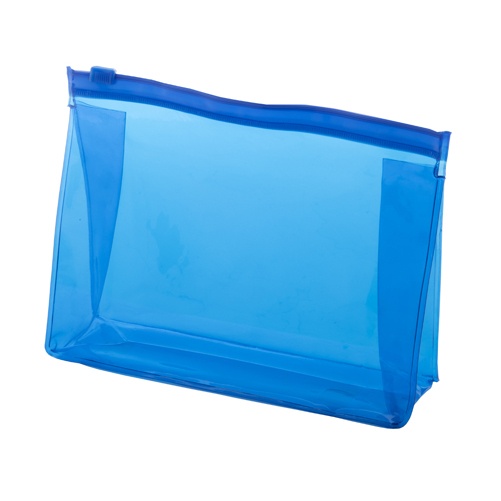 Logo trade corporate gifts image of: cosmetic bag AP781081-06 blue